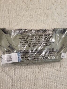 Vera Bradlet Quilted Olive Green Belt Bag